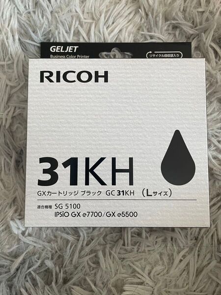 RICOH GXカートリッジ ブラック GC31KH (Lサイズ)