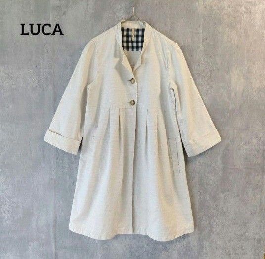 LUCA☆日本製 綿麻 ナチュラル 夏ジャケット