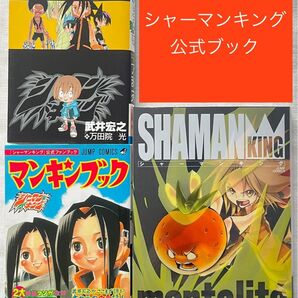 シャーマンキング 万辞苑 マンキンブック マンタリテ 公式ブック 必見3冊セット 武井宏之