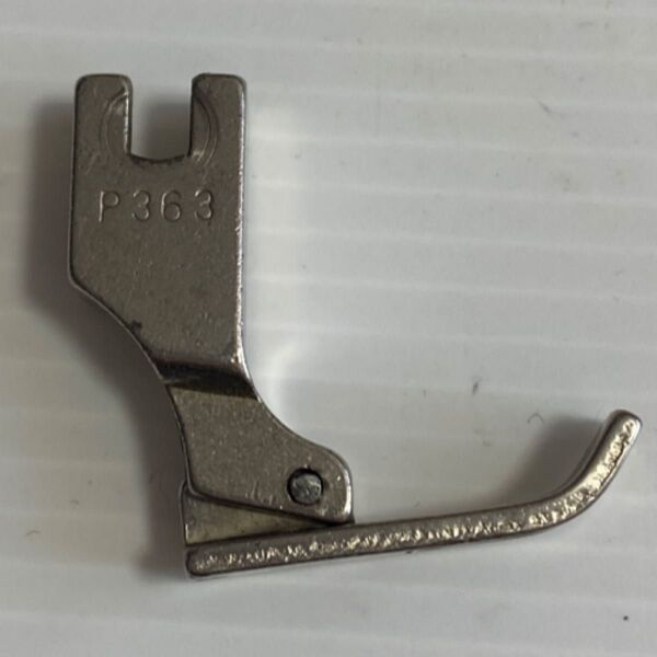 P363ジッパー(ファスナー)縫い付けや用押え金工業用ミシン★F★