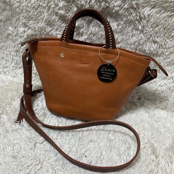 美品 ダコタ 2WAYトートバッグ Dakota ポエット ショルダーバッグ