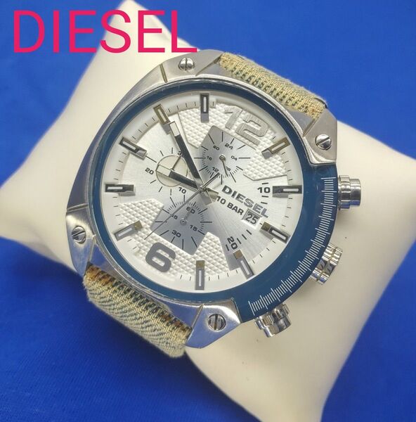 ■DIESEL 時計 稼働品 古着 ヴィンテージ風 y2k