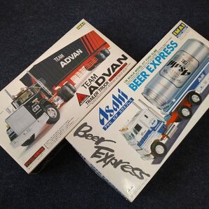 1/28 IMAI アサヒ ビア エクスプレス イマイ チーム アドバン トレーラートラック