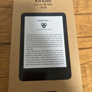 新品未開封 New Kindle 11世代 16GB ブラック キンドル