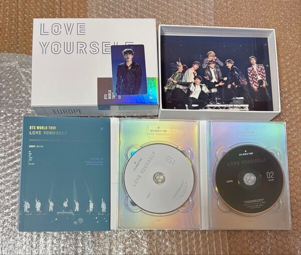 ジン BTS LOVE YOURSELF ブルーレイ Blu-ray ヨーロッパ EUROPE 公式