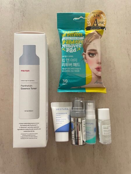 【新品】ma:nyo パンテトインエッセンストナー 200ml+スキンケアサンプルサイズ 5点