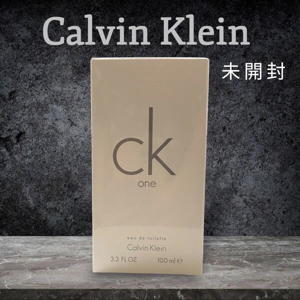 CALVIN KLEIN シーケーワン オードトワレ 100ml