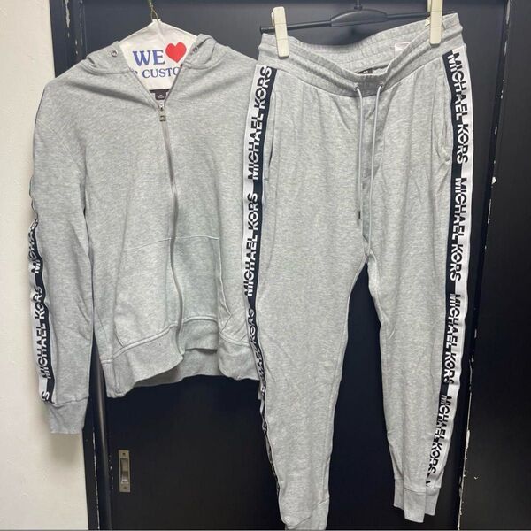 MICHAEL KORS セットアップジャージ グレー xs.s