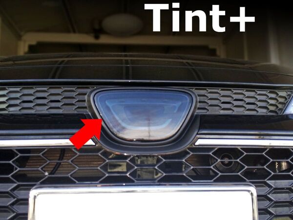 Tint+再使用できる エンブレム スモークフィルム(スモーク20%) カローラツーリング NRE210W/ZWE211W系