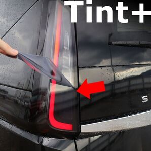 Tint+水洗→再利用Ok セレナ C28 テールランプ スモークフィルム 新型