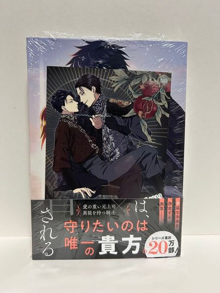 新品・未開封★半魔の竜騎士は、辺境伯に執着される 3巻★森永あぐり・矢城慧兎★リーフレット付き