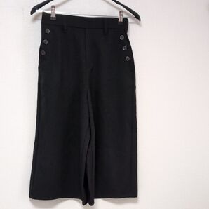きちんと見えハーフパンツ 美品ブラック Lサイズ