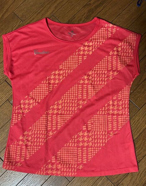 Paradise レディース Tシャツ レッド系テニスウェア