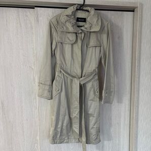 COMME CA DU MODE トレンチコート ベージュ レディース