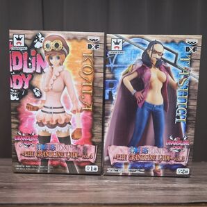 ワンピース GRANDLINE LADY フィギュア たしぎ コアラ 2体セット