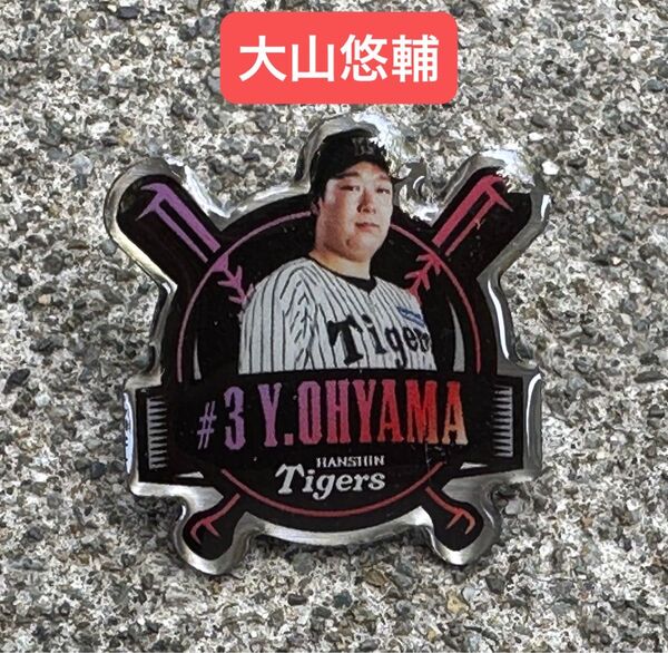 阪神タイガース ファンクラブ応援デー ピンズ 3大山悠輔