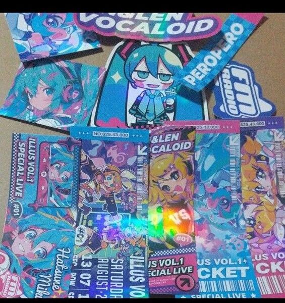 初音ミク ステッカー
