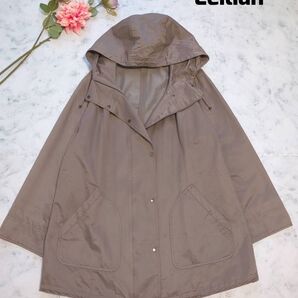 Leilian レリアン 大きいサイズ マウンテンパーカー