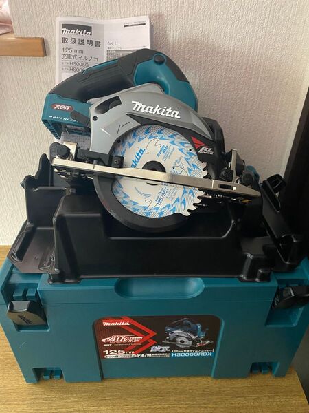 未使用マキタ充電式マルノコ40VmaxHS006GRDX マキタ