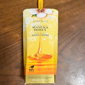 新品 未開封 Wild Ferns マヌカハニー ハンドクリーム 100ml ニュージーランド産