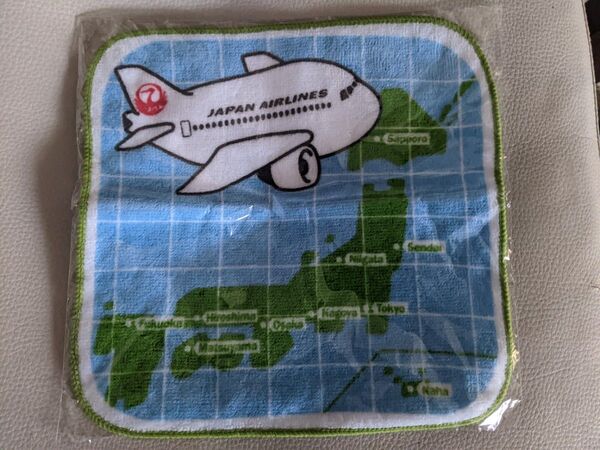 タオルハンカチ JAL ノベルティ