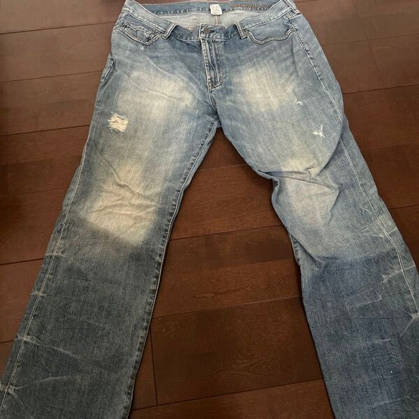 ギャップ ジーンズ デニム デニムパンツ ダメージ加工 メンズ GAP