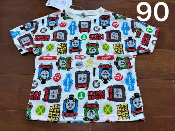 新品 機関車トーマス 半袖Tシャツ
