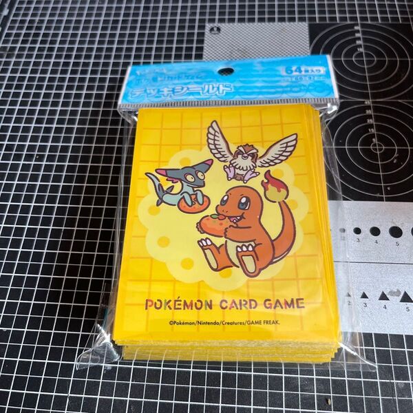 ポケモンカードゲーム デッキシールド スリーブ なかよしフレンズ ヒトカゲ ポッポ ドラメシヤ