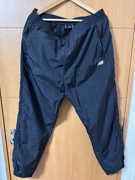newbalance met24 training pants XXL 黒 ブラック ナイロンパンツ