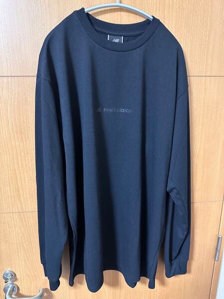 newbalance met24 ロンT XXL ブラック 長袖Tシャツ