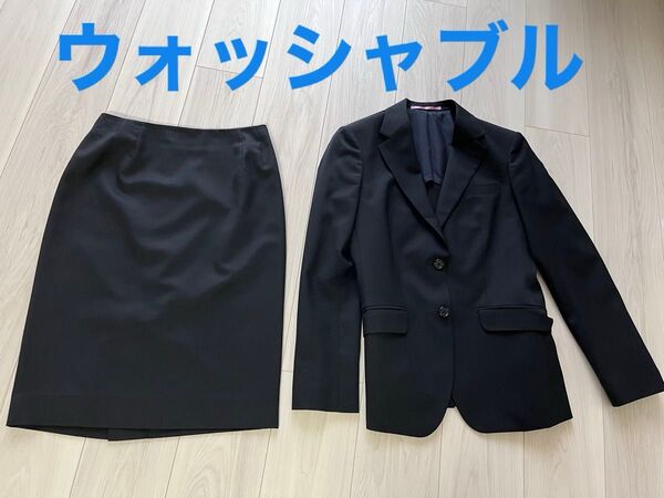 オリヒカ ウォッシャブルスーツ セット 就活 リクルート ブラック 9