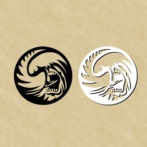 Surf Cruz サーフィン/キャンプ/アウトドアカッティングステッカー 2枚組