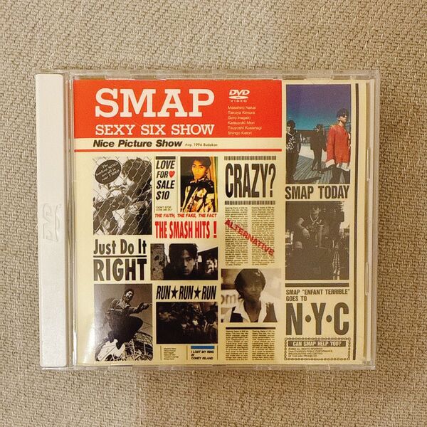 SMAP SEXY SIX SHOW DVD