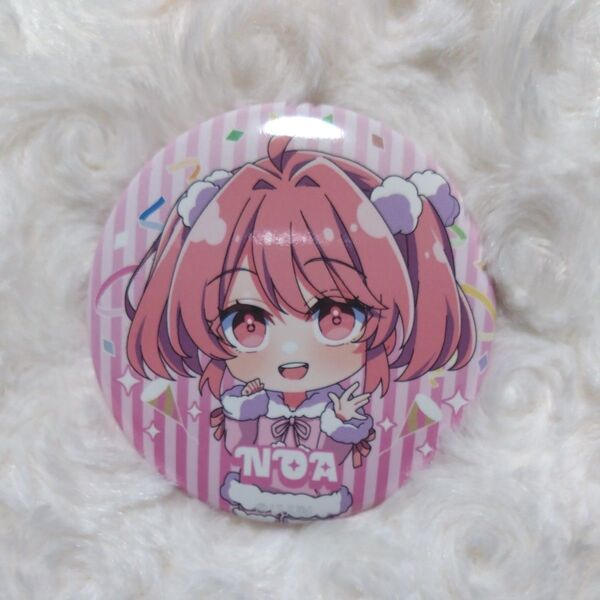 カラフルピーチ ぷぴぱ のあさん② 缶バッジ