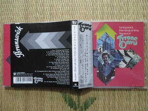 CD Tyrone Davis「TURNING BACK THE HANDS OF TIME : THE SOUL OF …」国内盤扱い PCD-17015 盤・帯・解説とも綺麗 Dakarのヒット全23曲