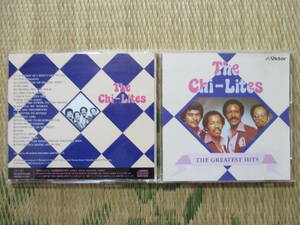 CD The Chi-Lites「THE GREATEST HITS」国内盤 VICP-2040 帯無し 盤・解説とも綺麗 ジャケットに微かなシミ 全20曲