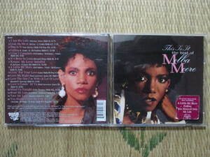 CD Melba Moore「THIS IS IT : THE BEST OF …」輸入盤 RE2062 美盤 ライナーに経年変化による微かな黄ばみあり 全16曲 
