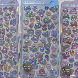 ボンボンドロップシール 3種類