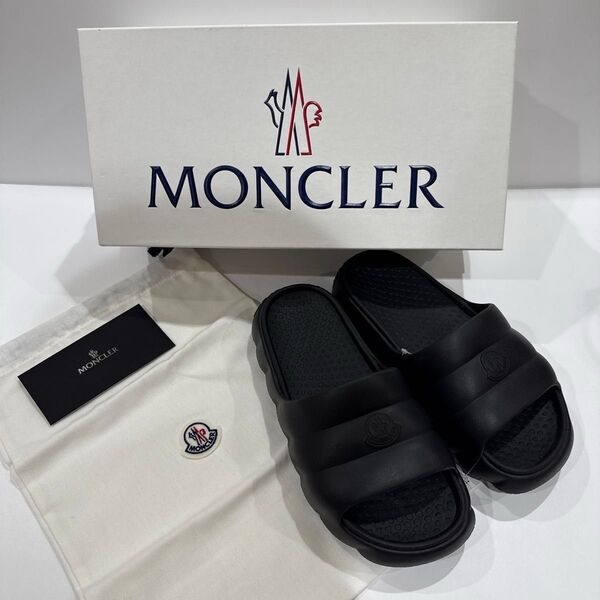 MONCLER Lilo slides 999ブラック 36 23.0
