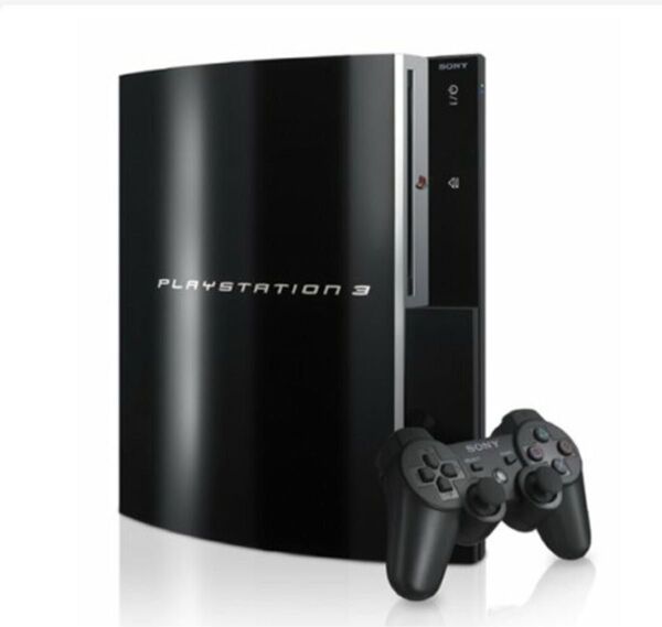SONY PlayStation 3 本体 黒80G初期+4本DVD