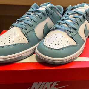 DUNK LOW RETRO "DENIM TURQUOISE" DV0833-106 (ホワイト/デニムターコイズ)