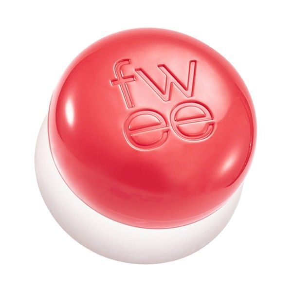 新品未使用!fweeリップアンドチーク ブラーリープリンポット CR02