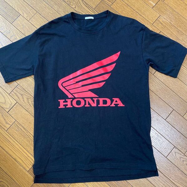 HONDA ロゴプリント Tシャツ ブラック Mサイズ
