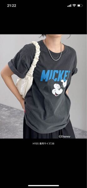 『タイムセール』【未使用】GOOD ROCK SPEED Disney Mickey半袖Tシャツ レディース