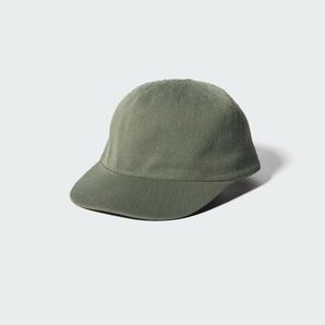☆新品未使用 UVカットニットキャップ ユニクロ ブラック Cap 帽子 ランニング 黒 トレーニング カーキ UNIQLO