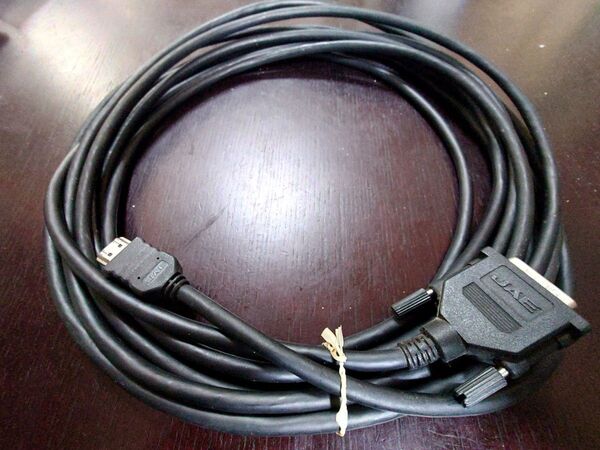 DVI-D → HDMI ケーブル 7m