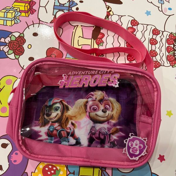 パウパトロール パウパト バック バッグ クリアショルダー スカイ