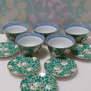 明宝窯 茶菓揃5客セット