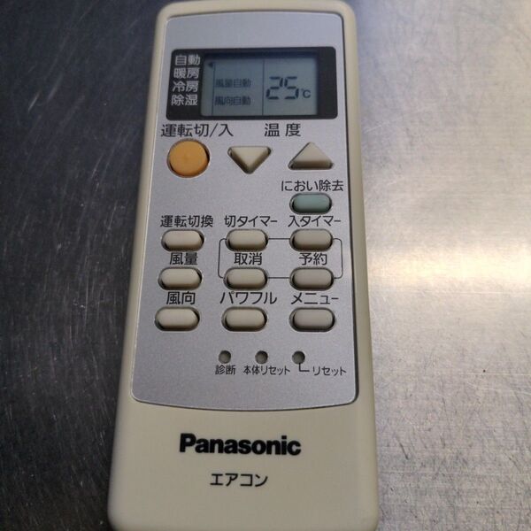 Panasonic エアコン用リモコンA75C3308 動作確認済み