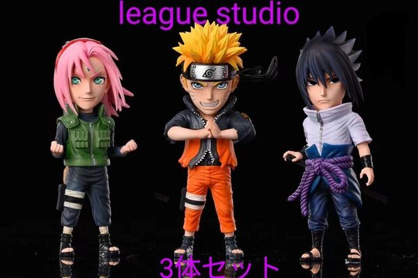 海外 league studio【ナルト サスケ サクラ】lgスタジオ zero イタチ 暁 自来也 大蛇丸 カカシ 写輪眼